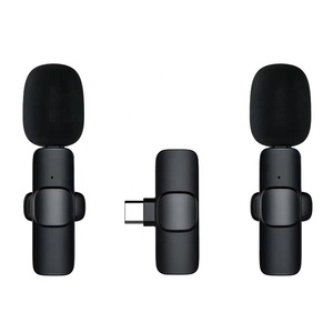 Microfono Lavalier Inalambrico 2 En 1,โทรศัพท์แอนดรอยด์,Mini Microfono Inalambrico Con YouTube, <span class=keywords><strong>Facebook</strong></span>, Vlog,ติ๊ก - Product Image 1