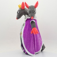 Costume de mascotte de souris gonflable à 3 têtes pour adultes, personnalisé par l'usine OEM, costume de personnage de rat personnalisé, costumes de fête