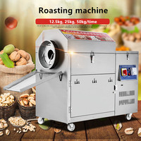 2024 bas prix en acier inoxydable noix noix torréfacteur de café torréfacteur d'arachide prix de la machine