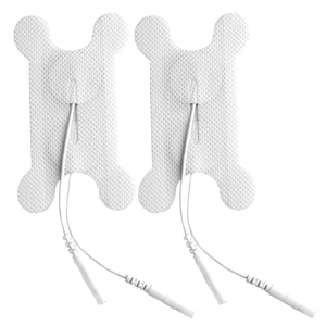 Électrodes TENS Konmed Classe I pour la <span class=keywords><strong>gorge</strong></span> (non-tissées/gel conducteur/film de carbone) – Confortables pour la thérapie de la dysphagie – Modèle KM824 - Product Image 3