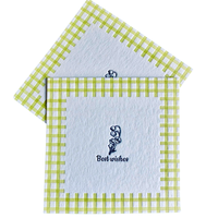 Cartes de remerciement personnalisées en papier mat avec marquage à chaud et logo en relief pour emballage de boîte-cadeau Cartes en papier personnalisées