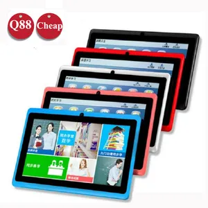 S7 más barato de 7 pulgadas de Q88 A33 quad core android tablet mejor wifi 7 "quad core tablet android wifi tablet android