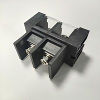 Borne d'alimentation en gros à travers le bornier à double vis connecteur de câblage 40A