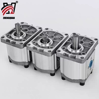 Pompe à engrenages à faible bruit Zhengquan CBN-E306, pompe à huile hydraulique haute pression, vente directe du fabricant, dynamique latérale verticale