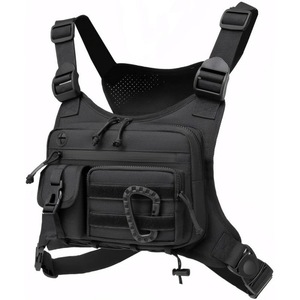Bolsa Táctica de Pecho para Hombre, Chaleco EDC Impermeable Antirrobo, para Ciclismo, Running y Actividades al Aire Libre - Product Image 3
