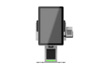 Vente chaude Terminal Paiement Petite Entreprise Pos Caisse Enregistreuse 15.6 "Pos Système Écran Tactile Bureau Autonome Caissier