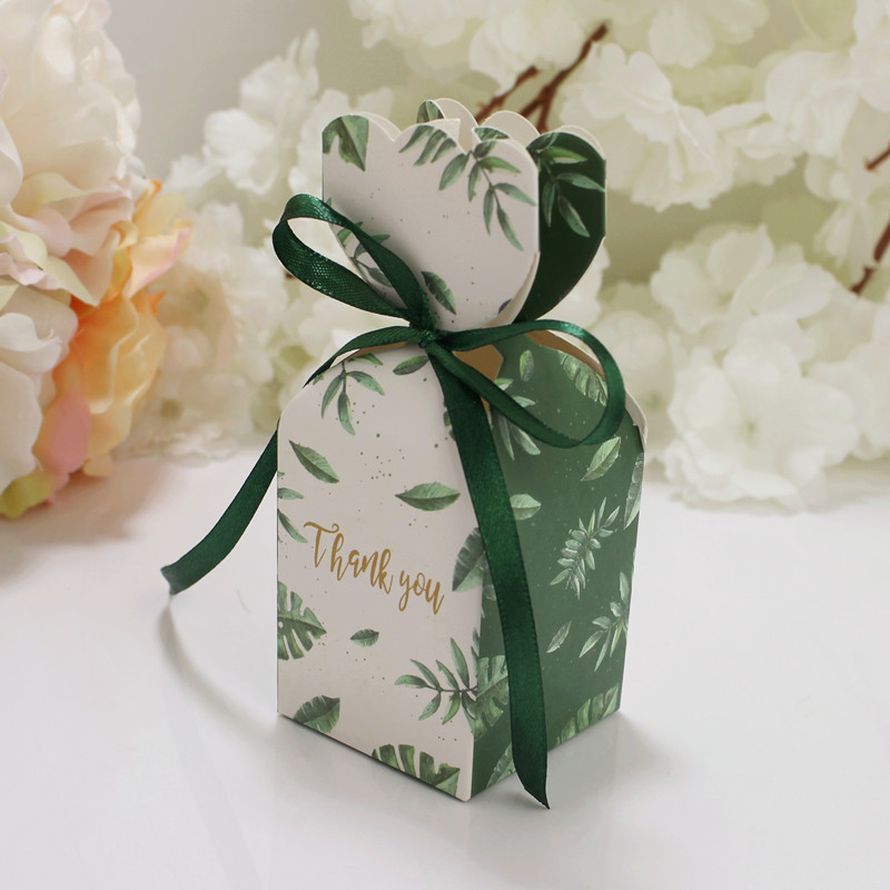 Feuille verte + ruban 0,6