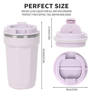 31 Oz 316 Vacuum Insulated 505 Ml Eco Stainless Steel Sports Water Bottle With Extra Sto - Product Image 3