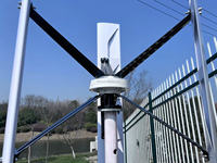 Axe Vertical de vitesse de vent de démarrage bas 1000w 3000W 5000W 24V 48V 96V 220V générateur de turbine éolienne énergie gratuite pour la maison