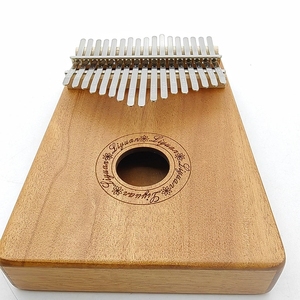 Wholesale 17 Key Solid Wood Kalimba Thumb With 3 Colors Optional For Beginner <b>Music</b> Enlightenment Gift Instrument - Product Image 4