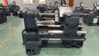 Centre d'usinage CNC robuste 3 axes à haute rigidité avec boîtier de guidage, grand alésage d'axe, 130 mm, TCK63Y-1000, tourelle motorisée