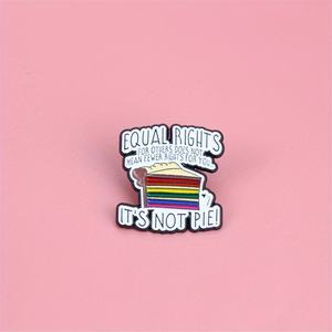 Pin de Esmalte Colorido y Estimulante para los Defensores de la Igualdad, Ideal para Desfiles del Orgullo y Eventos de Justicia Social. - Product Image 6