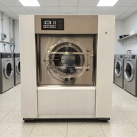 Unité de lavage et d'élimination entièrement automatique conçue pour les blanchisseries d'hôtels ; elle est fabriquée en acier inoxydable 304.