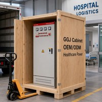 Panel de Corrección del Factor de Potencia de Bajo Voltaje Serie GGJ de 400V con Protección Múltiple para Estabilización de Voltaje en Plantas Industriales