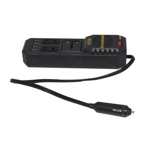 Mini onduleur de voiture 200W, <span class=keywords><strong>12V</strong></span> à <span class=keywords><strong>220V</strong></span>, produits d'explosion, pièces automobiles d'extérieur, appareil embarqué, <span class=keywords><strong>transformateur</strong></span>, 4 prises USB - Product Image 5