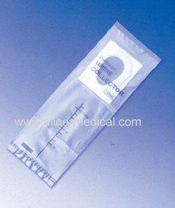 Saco de Urina Estéril Descartável Médico com Tubo Desinfetante EOS de 6,5mm Embalagem Individual Classe II para Uso Clínico - Product Image 3