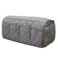 Organisateur de rangement pour accoudoir de canapé, 14 poches, organiseur matelassé pour accoudoir de canapé, porte-télécommande pour canapé et fauteuil