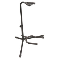 Vente en gros de haute qualité en métal noir musical électrique simple plié trépied guitare ukulélé support