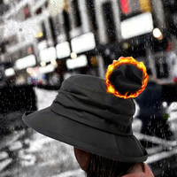 Service OEM, Vente en gros : Chapeau bob classique imperméable, à large bord, avec sangle sous le menton, pliable et résistant aux UV