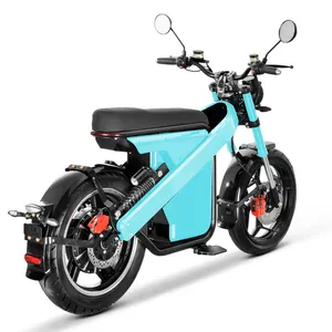 HJ-HM6 elektrikli 3000W 60V ekonomik binmek şehir tüm arazi citycoco motor 17 inç lastikler harley hareketlilik bisiklet scooter