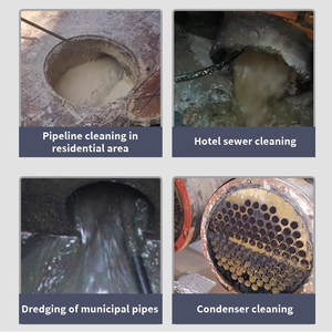 Nettoyeur haute pression diesel 16P 130 bars 40 L/min pour le nettoyage des égouts sans résidus - Product Image 6