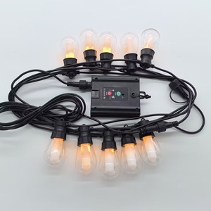 Led Light <b>Strings</b> 10 Bulbs Outdoor Camping Waterproof Decorative <b>String</b> Lights For Tent <b>Garden</b> Party Atmosphere - Product Image 1