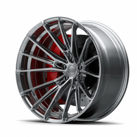 Jantes forgées concaves profondes style CF-4 de 19, 20, 21, 22 pouces, 5x112, 5x114.3, 5x130, couleur bronze, pour Mercedes AMG GT C190 GTS GTC GTR