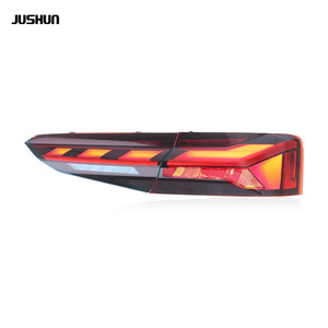 Jushun Audi ไฟท้าย A5 2017-2020 LED ตามลำดับสัญญาณไฟเลี้ยวสีแดงรมควันสีดำ12V - Product Image 2