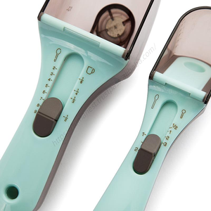 Wholesale <b>Measuring</b> Spoon Set Adjustable <b>Baking</b> with Scale Reusable Plastic Kitchen <b>Cup</b> <b>for</b> Home - Product Image 3