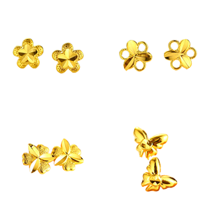 2020 و xuping الأزياء والمجوهرات <span class=keywords><strong>druzy</strong></span> 24k مجوهرات مطلية بالذهب أقراط للنساء ، المصوغات الذهب بيجو المجوهرات - Product Image 1