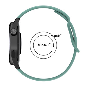 Bracelet de montre intelligente en silicone sport 20 mm, bracelet en caoutchouc pour <span class=keywords><strong>Samsung</strong></span> Huawei <span class=keywords><strong>Watch</strong></span> 4 3, hommes et femmes - Product Image 5