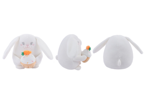 Peluche Lapin Adorable avec Motif Cupcake, Rembourrage en Coton PP, Doudou pour Bébés, Tout-Petits et Décoration Cadeau - Product Image 2