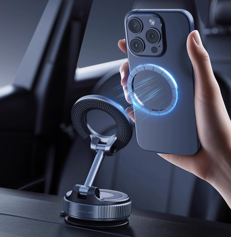 Hongdak New Car Suction Cup Vacuum Magnetic Navigation Dedicated Live Desktop Bracket