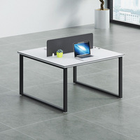 Système de bureau modulaire pour centre d'appels, table de travail pour 4 personnes, cloison de bureau, idéal pour usine