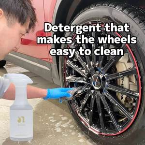 Needa-Limpiador de ruedas portátil profesional potente, spray líquido para lavado de coches, elimina eficazmente la suciedad - Product Image 3