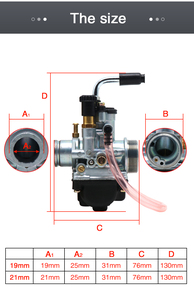 Carburador de Alto Rendimiento para Motocicleta, Pieza de Repuesto para Motor de Scooter, Carburador de Carreras <span class=keywords><strong>2T</strong></span> en Oferta - Product Image 4