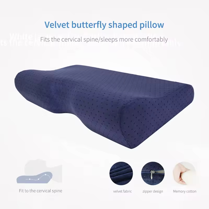 Tissu velours bleu marine