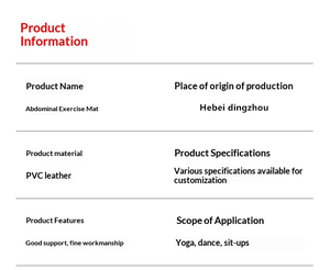Tapis de fitness en PVC pour la maison, tapis de sit-up <span class=keywords><strong>ABMAT</strong></span>, tapis en forme d'arche, entraîneur de taille et d'abdominaux, support d'inversion AB Mat - Product Image 6