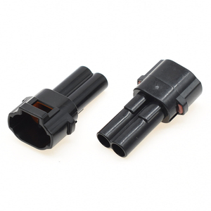 1 Set Kabel Harness Putih Hitam 2 Pin 6180-2181 6187-2171 MT090 Otomotif Peralatan Rumah Tangga Sepeda Motor Tahan Air IP67 12V - Product Image 6