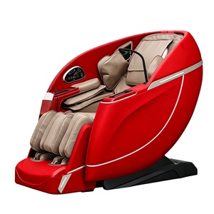 Sillón de Masaje Eléctrico de Cuero Sintético de Lujo Personalizado de Fábrica, Modelo Ajustable 4D con <span class=keywords><strong>Spa</strong></span> para Pies y Masajeador de Espalda - Product Image 4