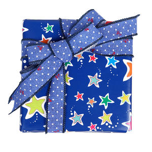 Factory Wholesale 80g Christmas Custom Luxury <b>Gift</b> <b>Wrap</b> <b>Paper</b> 43*300cm Wrapping <b>Paper</b> for Packaging - Product Image 1