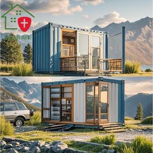 Casa Contenedor Modular Prefabricada Plegable de Acero, Oficina Pequeña para Jardín, Precio Accesible, Instalación Conveniente - Product Image 2