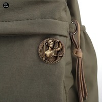 Broche vintage en métal à la mode, déesse de la justice, badge en métal 3D pour vêtements, sacs, décoration, acceptation des épingles en émail personnalisées