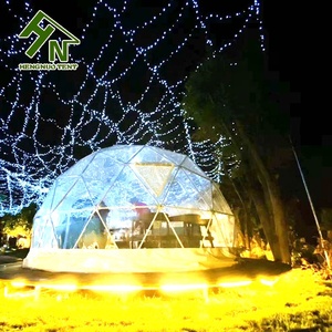 Tienda de Campaña Domo de PVC de Lujo de 6 m, Tienda de Campaña Geodésica Moderna para Acampar al Aire Libre - Product Image 5