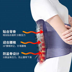 เข็มขัดพยุงหลัง Luomai Medical รุ่น SMLXL ระบายอากาศได้ดี ยืดหยุ่น ป้องกันอาการปวดหลังและหมอนรองกระดูกเคลื่อน - Product Image 2