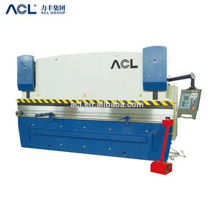 CNC controlada de freno de prensa de la hoja de metal máquina dobladora