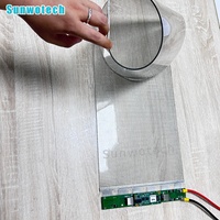 Écran d'affichage LED transparent, fin, flexible et auto-adhésif pour l'extérieur, pour la publicité vidéo sur mur-rideau industriel