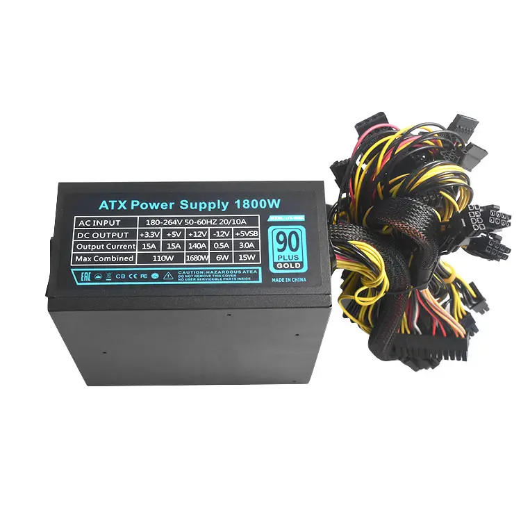 psu power switching power supply1800w for graphics card power supply
