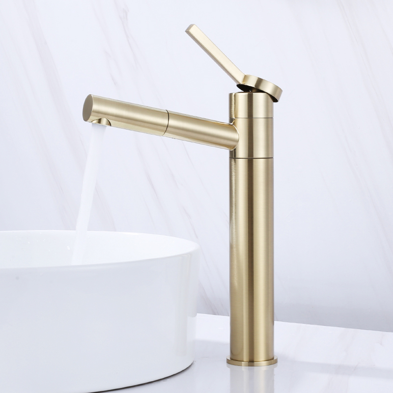 Brushed Gold Long
