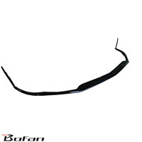 Accessoires de lèvre avant de pare-chocs de voiture C63 Style noir brillant édition 1 pour Real Mercedes BENZ C63 2015-2021